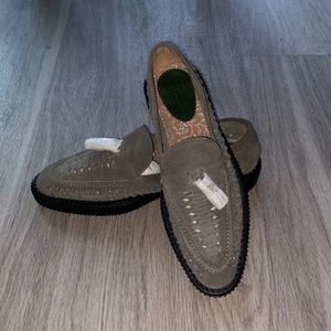 Orion Woven Loafers in Suede